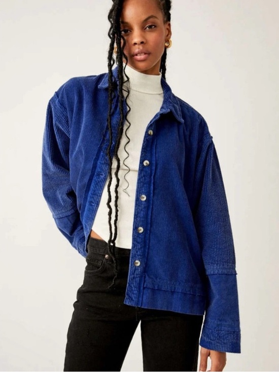 We The Free Jackets & Blazers - We the Free Full Moon Corduroy Shacket